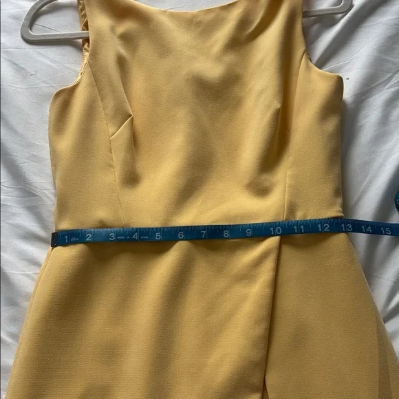 WHBM Yellow Sleeveless Sheath Dress - Picture 12 of 14